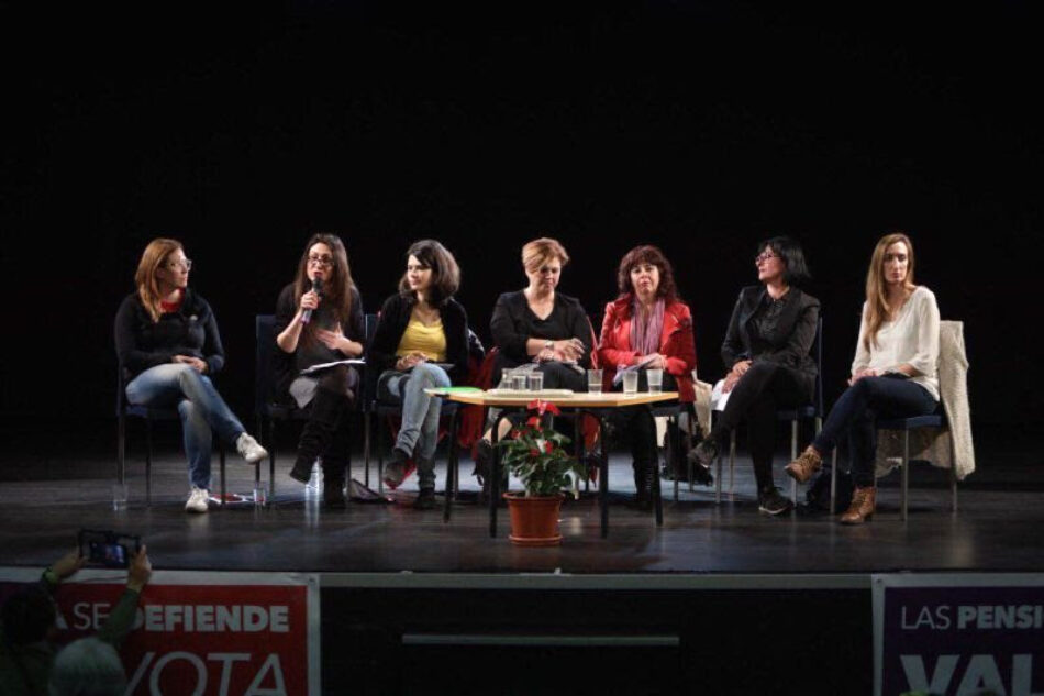 Mercedes Pérez en Vallecas: “las mujeres somos sentimiento, movemos y sujetamos el mundo”