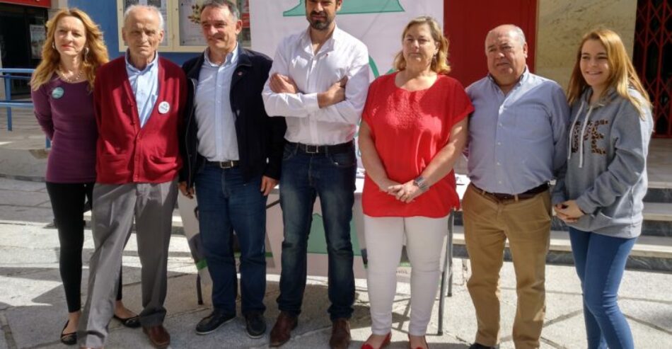 Enrique Santiago señala desde Antequera que “son las candidaturas de Unidas Podemos las que garantizan recuperar los derechos de las víctimas del franquismo”