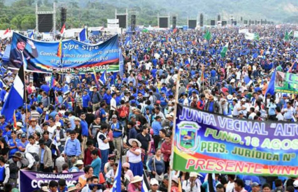 Bolivia. Marea azul y encuesta reafirman favoritismo electoral de Evo Morales