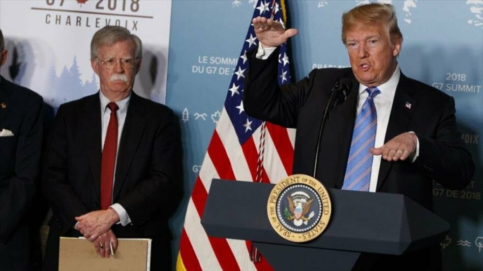 Trump desautoriza a Bolton en relación con Irán y Corea del Norte