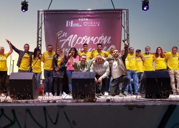 Unidas Podemos Ganar Alcorcón cierra su mejor campaña con un festival de música en “streaming”