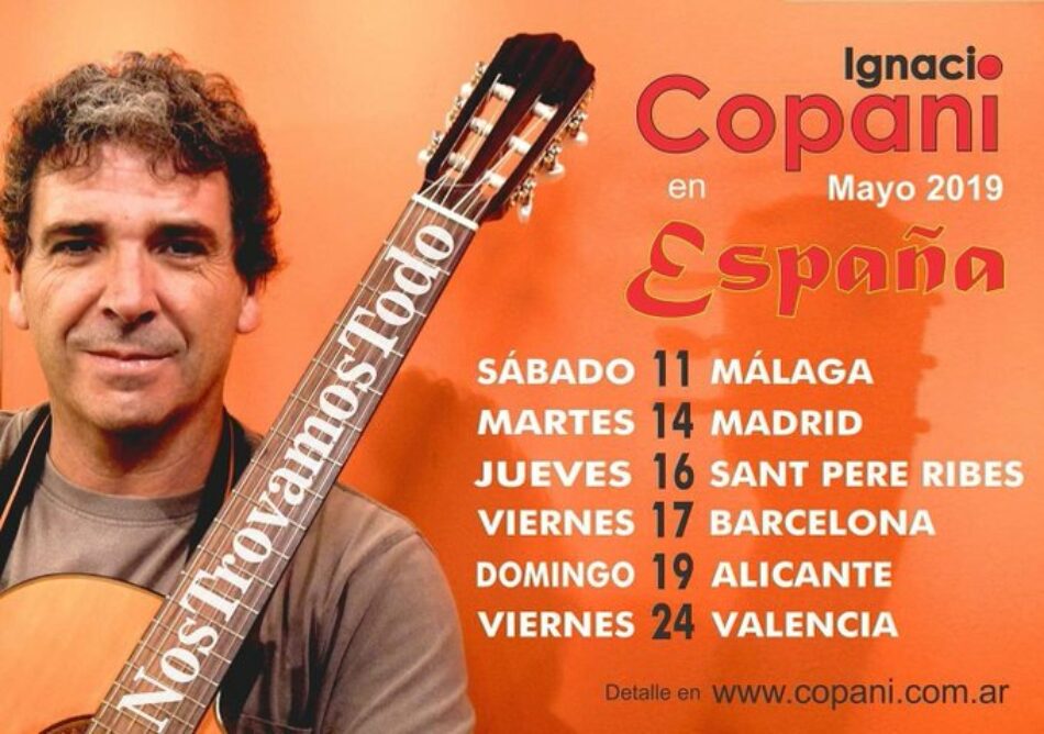 Ignacio Copani:“A España me unen sus luchas y su poesía”