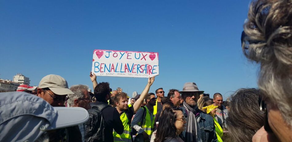 Movilización de los Chalecos Amarillos coincidiendo con el Día del Trabajo