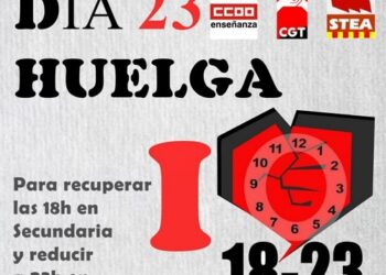 «El PCE Aragón en apoyo a la Huelga Educativa #23M» – 23 mayo 2019