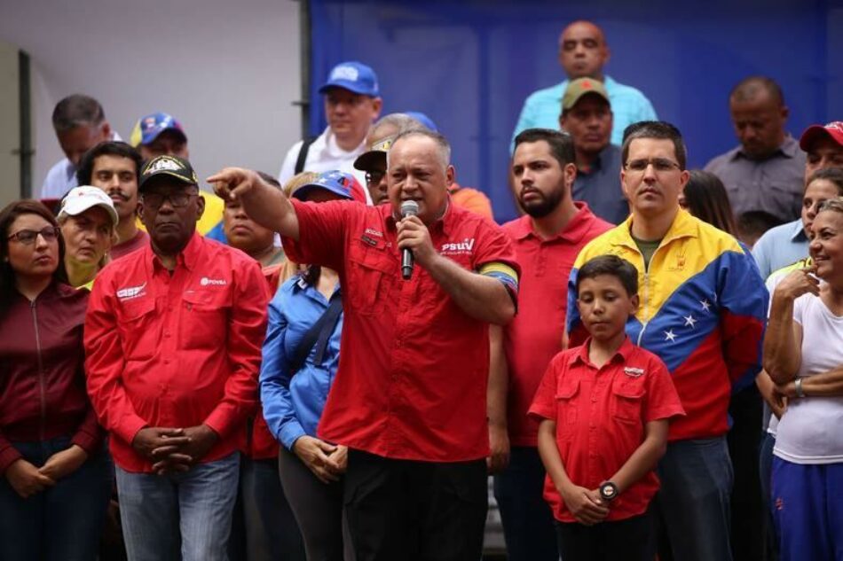 Diosdado Cabello: «Los golpistas están completamente derrotados»