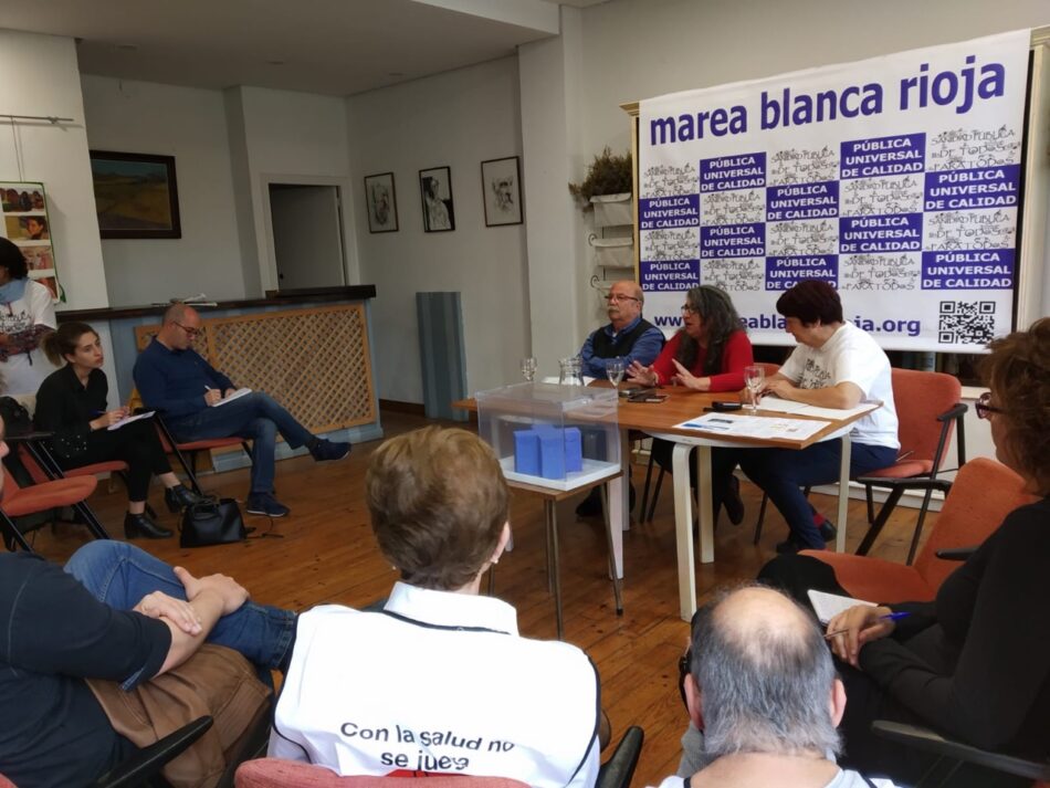 La Coordinadora Estatal de Mareas Blancas pide votar por una sanidad 100% pública, universal y de calidad