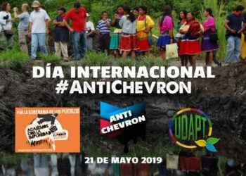 Masiva respuesta de la sociedad civil internacional en el Día de Acción Global #AntiChevron