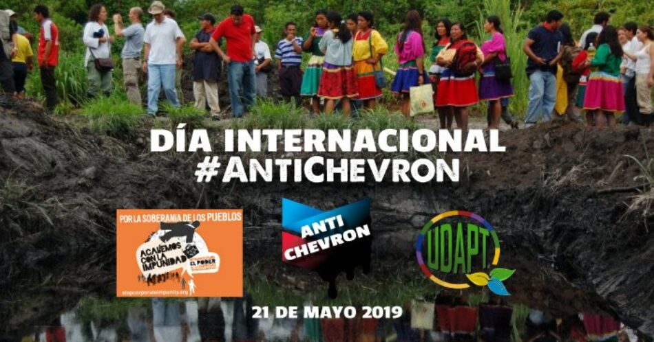 Masiva respuesta de la sociedad civil internacional en el Día de Acción Global #AntiChevron