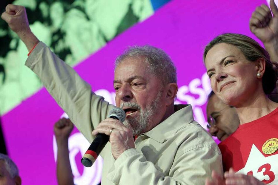 Lula representa la soberanía de Brasil, considera el PT