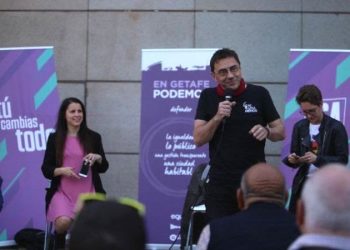 Monedero en Getafe: “La política se hace en los municipios y en las calles, si no es así, es mentira”