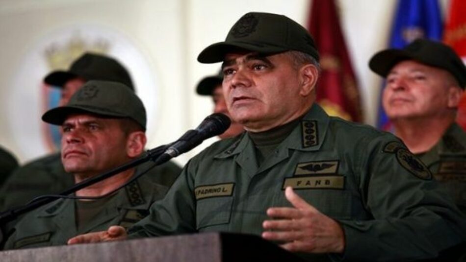 Ministro de Defensa de Venezuela condena acciones golpistas