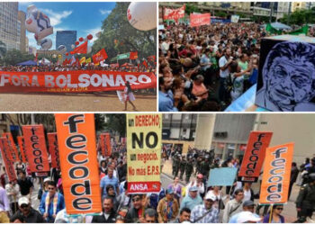 Crece ola de protestas en Latinoamérica contra políticas neoliberales