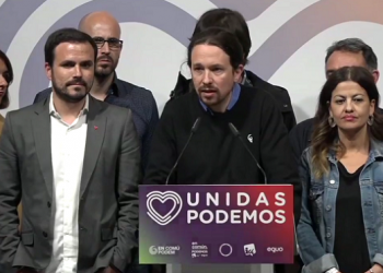 La pegada de carteles de las elecciones autonómicas, municipales y europeas tiene lugar esta noche en Leganés