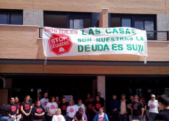 Stop Desahucios presenta una hoja de ruta municipal para garantizar el derecho a una vivienda digna en Móstoles