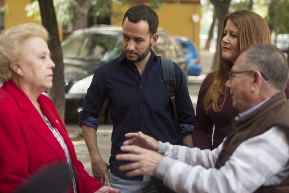 Adelante Sevilla creará un censo de personas mayores que vivan solas para garantizar su bienestar y acompañamiento