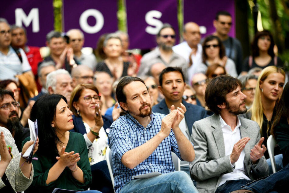 Pablo Iglesias, en Pamplona: «Ahora nos toca cambiar las cosas gobernando en Navarra y en España»