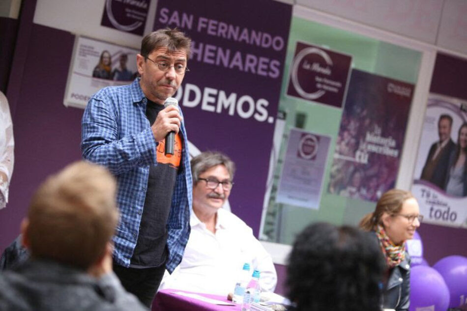 Juan Carlos Monedero: “Hoy hemos visto cómo el hemiciclo se va a convertir en el hemicirco”