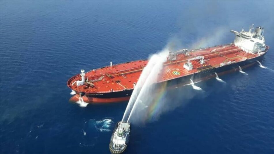 ‘EEUU e Israel, detrás de incendios en el mar de Omán’