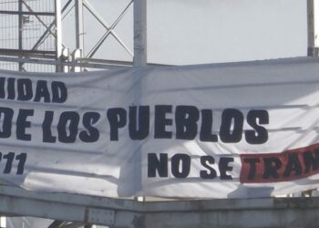 Chile. Concepción: Movilizaciones en contra de la aprobación del TPP-11