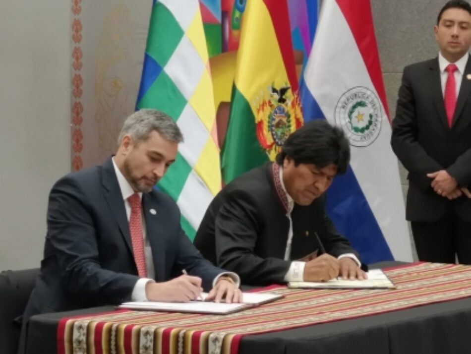 Morales y Abdo Benítez sellan alianza estratégica para la «prosperidad» de Bolivia y Paraguay