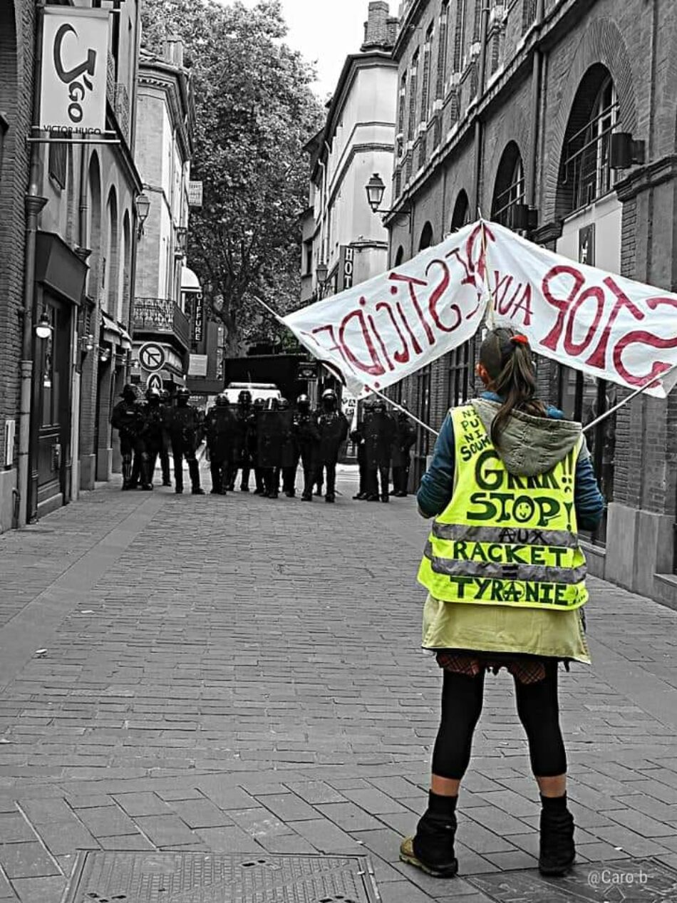 Los Chalecos amarillos de Francia cambiaron las tácticas