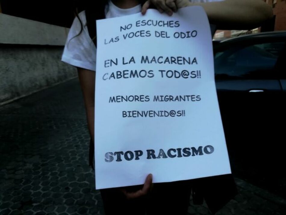 El PCE de Sevilla ante las movilizaciones xenófobas promovidas por Vox contra un centro de acogida para menores
