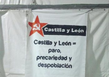 La UJCE y el PCE denuncian la precariedad laboral a la que se tienen que enfrentar los trabajadores de León