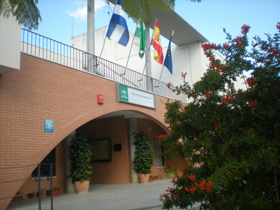 Adelante Jerez considera inaplazable un plan de choque de inversiones en los centros escolares de la ciudad de Jerez