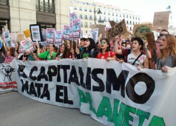 El Sindicato de Estudiantes convoca a la huelga el 27 de septiembre: «El capitalismo mata el planeta ¡Que no te engañen!»