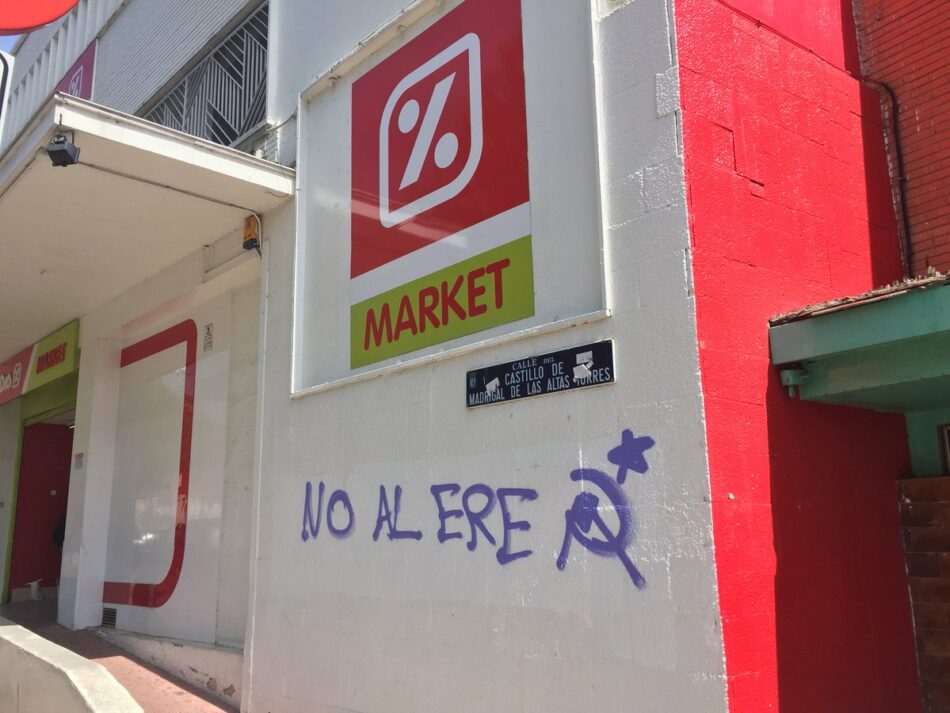 El PCE de El Bierzo exige soluciones para las y los trabajadores afectados por el ERE de supermercados DIA y reclama empleo estable