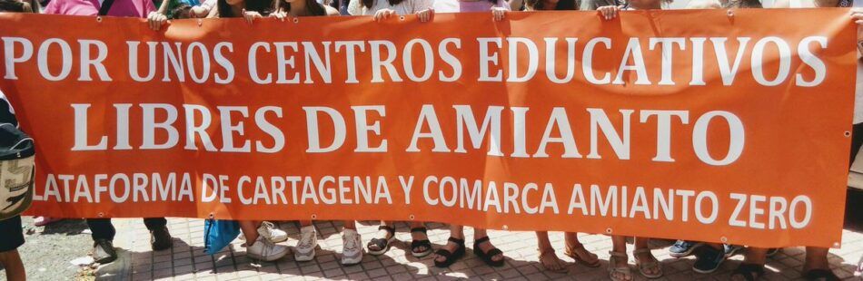 STERM-i reclama hechos concretos para eliminar el amianto de los centros educativos