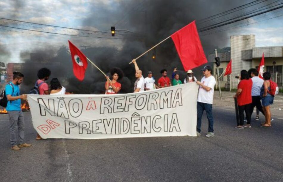 Brasil está paralizado por la gran huelga general contra el gobierno de Bolsonaro