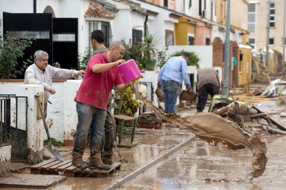 García Sempere denuncia que los afectados por las inundaciones de octubre en Málaga siguen sin recibir las ayudas y exige al Gobierno que explique el motivo