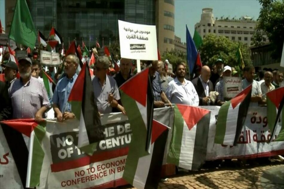 Ecos de protesta palestina en El Líbano