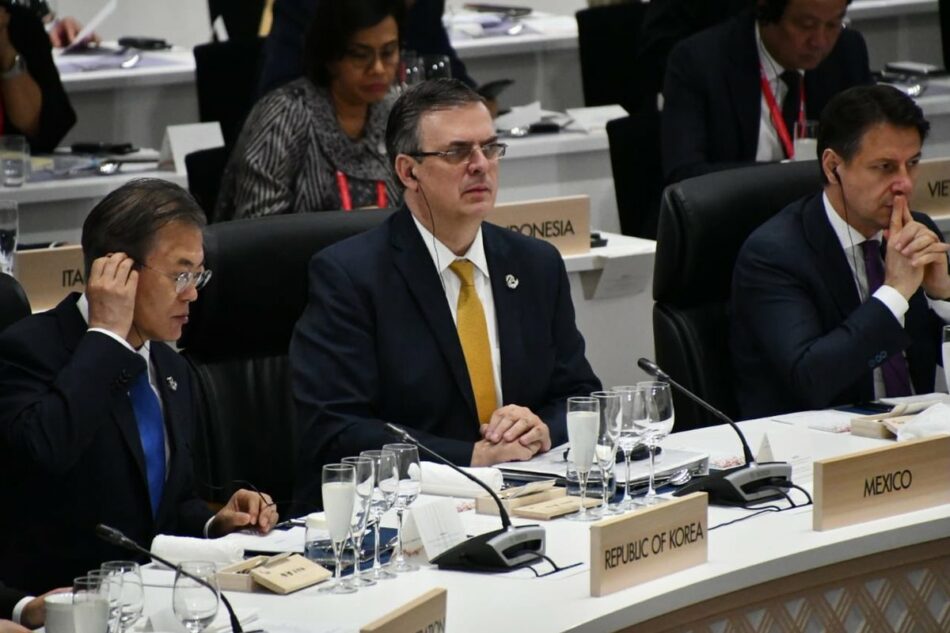 México presenta ante el G20 su plan para el desarrollo de Centroamérica