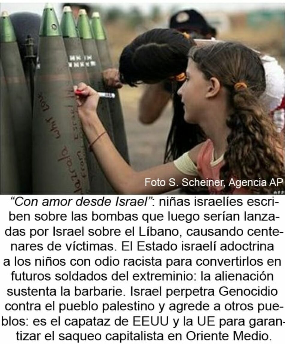 Capitalismo, Sionismo y Genocidio: Palestina descuartizada