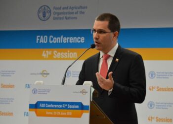 Discurso del canciller Jorge Arreaza ante el Segmento de Alto Nivel de la 41ª Conferencia de la FAO