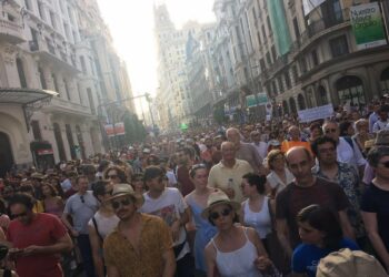 Madrid se inunda de apoyo a Madrid Central