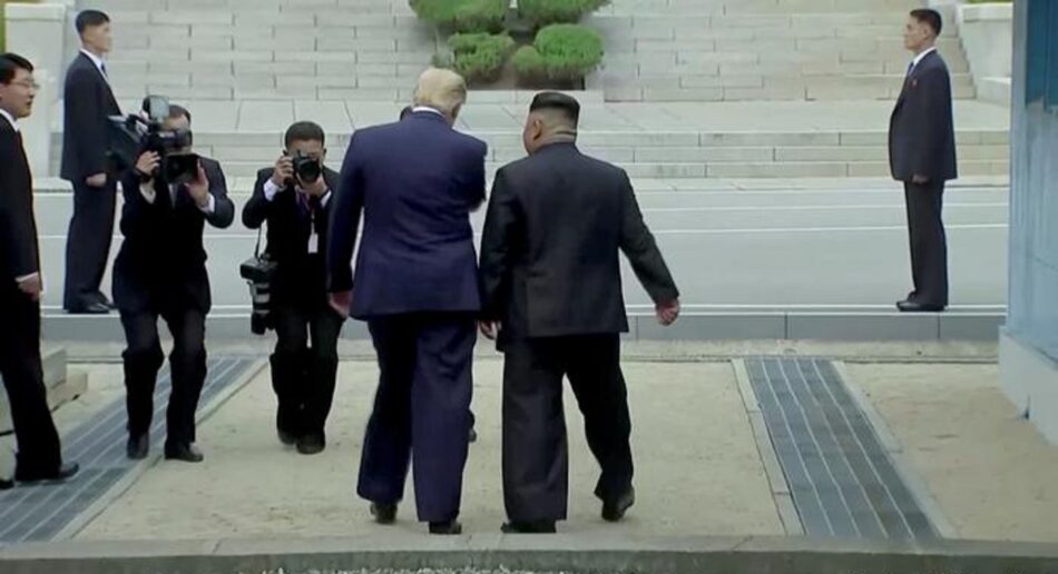 Donald Trump y Kim Jong-Un se reencuentran en la ZDC