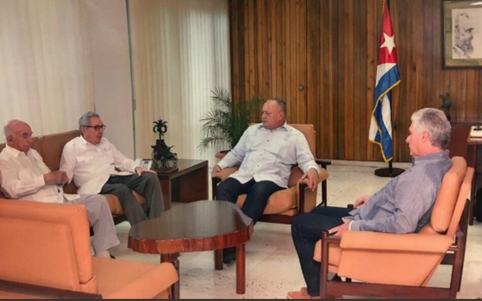 Diosdado Cabello: «Cuba y Venezuela tienen que estar más unidas, porque las ataca un enemigo común»