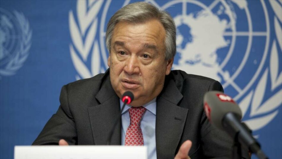 Guterres insta a evitar “escalada de tensión” en estrecho de Ormuz