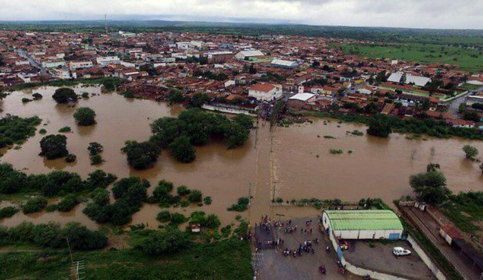 Brasil. Más de 2500 personas desalojadas tras ruptura de represa en estado de Bahia