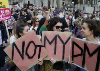 Gran Bretaña. Protestas masivas contra Boris Johnson