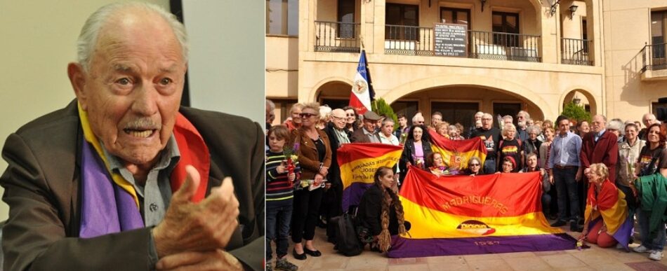 Amigos de las Brigadas Internacionales: «el brigadista Josep Almudèver cumpe 100 años»