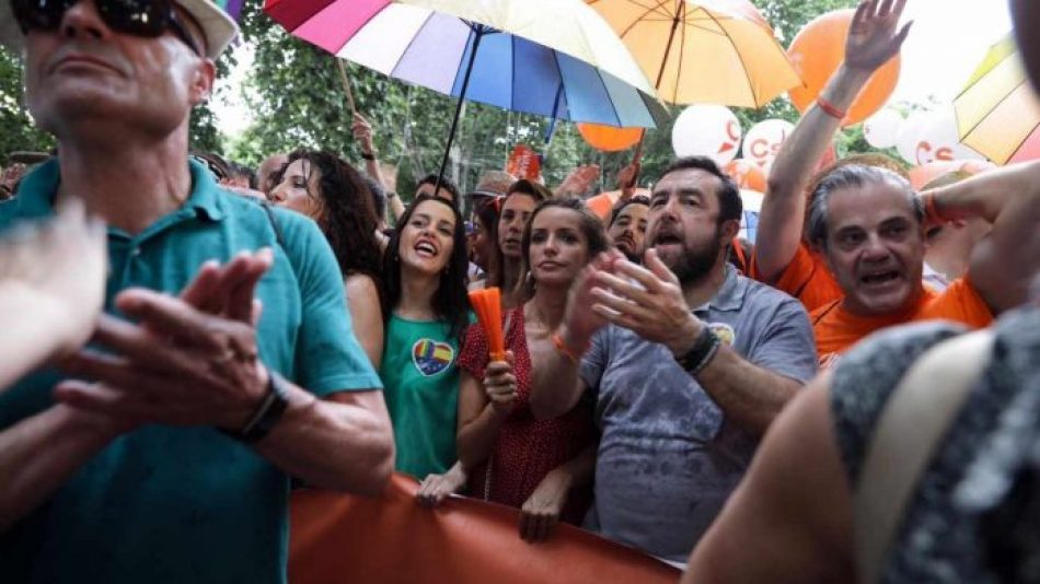 La policía contradice la versión de Ciudadanos sobre los incidentes del Orgullo