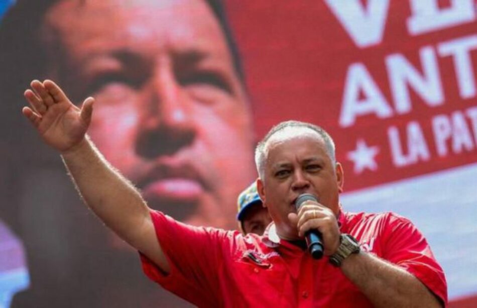 Venezuela. Movilización chavista. Diosdado Cabello: El imperialismo debe saber que el pueblo venezolano no se rinde ante los ataque