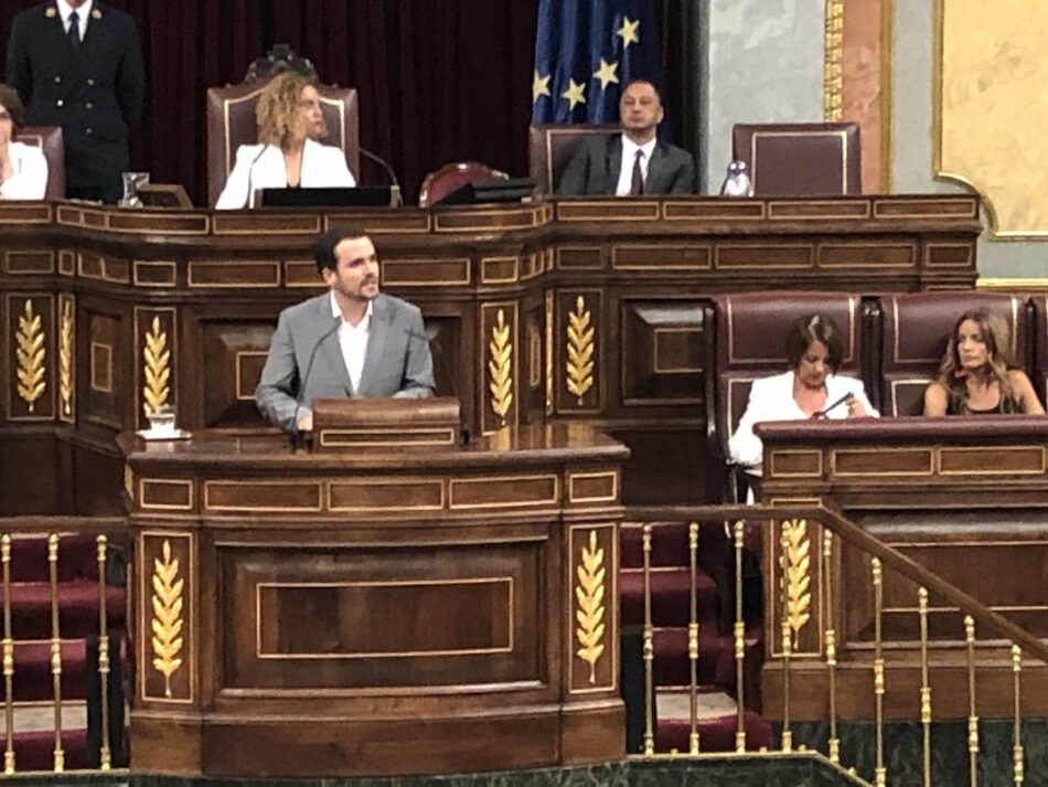 Alberto Garzón reivindica el eje económico en la negociación de gobierno: “Reforma laboral, vivienda, salarios y factura de la luz”