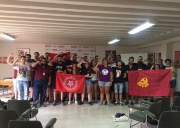 Celebración de la VI Conferencia de la Juventud Comunista en Castilla-La Mancha