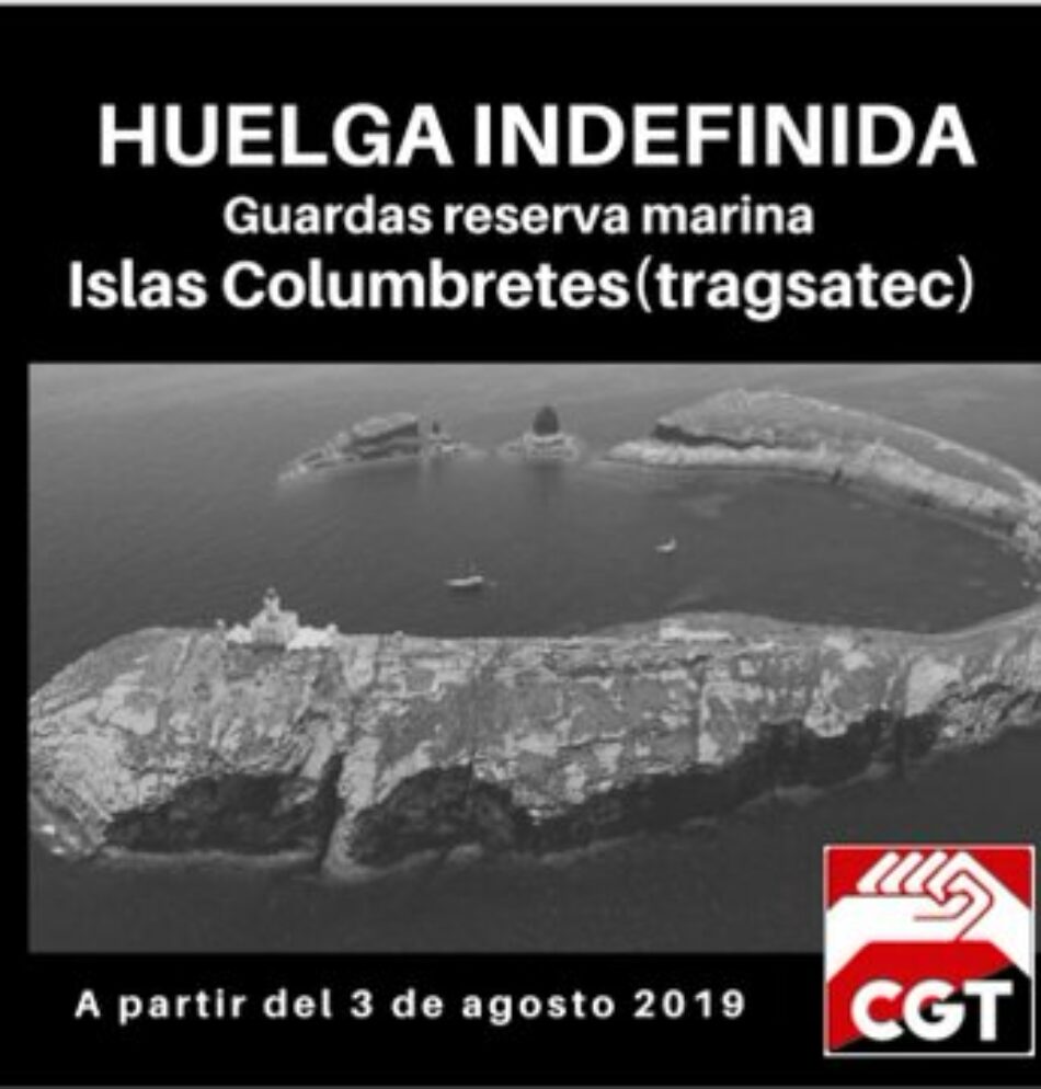 Huelga indefinida en el servicio de guardería de las islas Columbretes