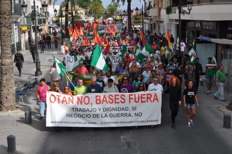 La Plataforma Andaluza contra las Bases Militares y la Guerra inicia una campaña contra los gastos militares y por la paz